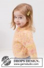 Tangerine Twist genser str 11 -12 år farge 17 Solskinn thumbnail