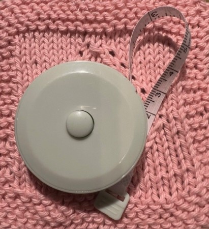 Målebånd lys grønn