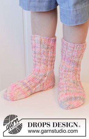 Lily Leaper Socks strikkepakke Drops Fiesta