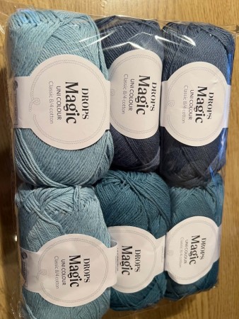 Garnpakke Drops Magic - Blå 2