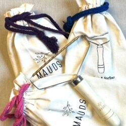 Nuppefjerner i bomullspose